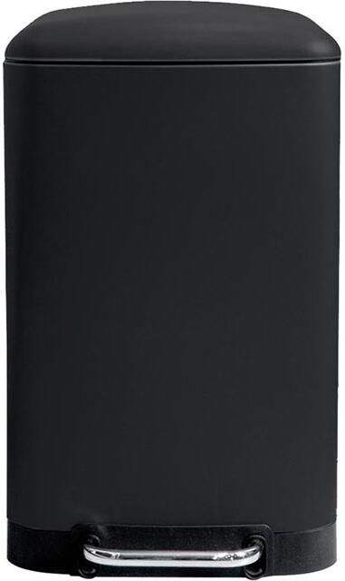 Velleman metalen pedaalemmer met uitneembare emmer solide antislipvoet en versterkte pedaal ideaal voor thuis en op kantoor inhoud 30