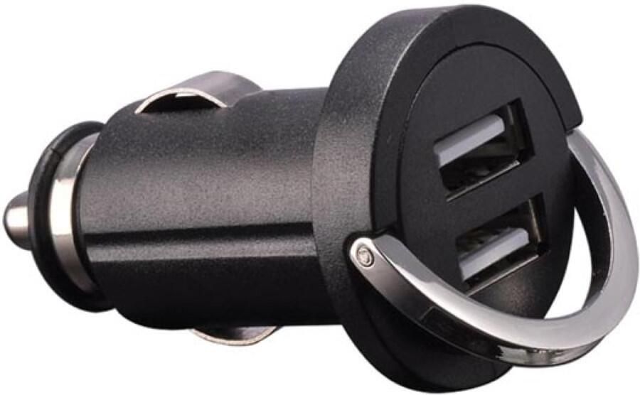 Velleman USB-lader voor de auto met 2 USB-poorten 5 V 2.1 A 10.5 W max. inklapbare handgreep beschermd tegen overbelasting kortslui