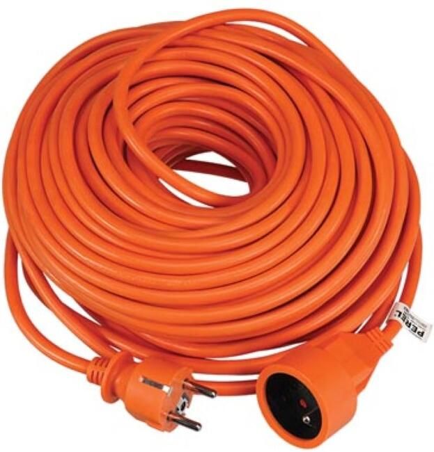 Velleman VERLENGKABEL 40 m ORANJE 3G1.5 PENAARDE