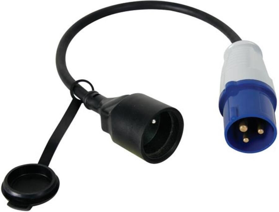 Velleman VERLOOPKABEL VAN CONTRASTEKKER NAAR CEE-STEKKER PENAARDE H07RN-F 3G2.5 0.4 m