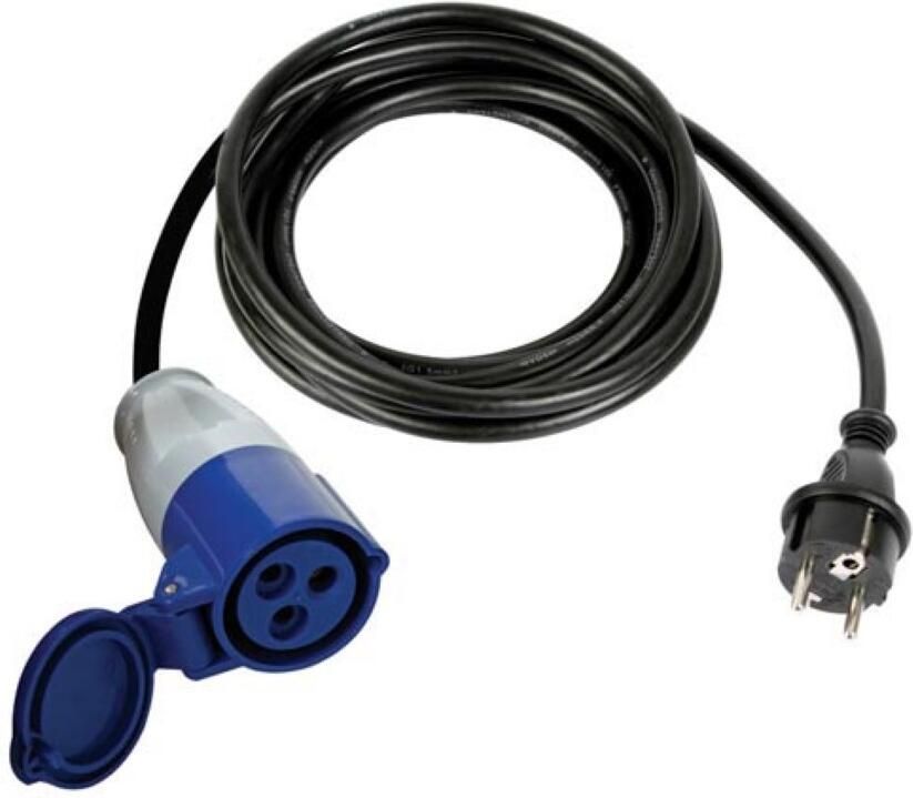 Velleman VERLOOPKABEL VAN SCHUKOSTEKKER NAAR CEE-CONTRASTEKKER 3 m
