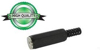 Velleman VROUWELIJKE 2.5mm MONO JACK PLASTIC ZWART - Foto 2