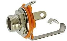 Velleman VROUWELIJKE 6.35mm MONO JACK OPEN CIRCUIT CHASSISMONTAGE - Foto 2