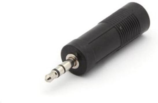 Velleman VROUWELIJKE 6.35mm STEREO JACK NAAR MANNELIJKE 3.5mm STEREO JACK