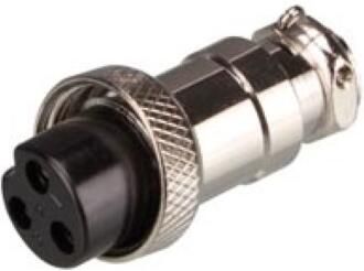 Velleman VROUWELIJKE CONNECTOR 3 PENNEN