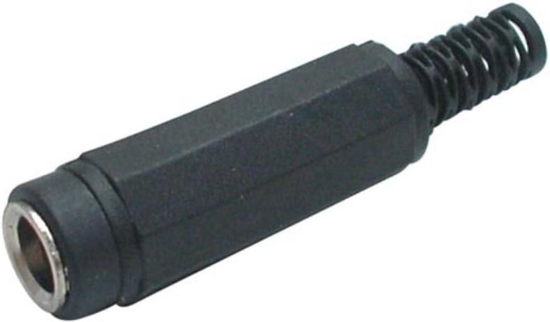 Velleman VROUWELIJKE DC VOEDINGSCONNECTOR 2.5mm x 5.5mm