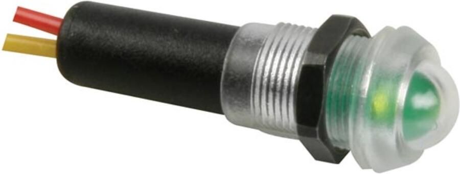 Velleman WATERBESTENDIGE LED LAMP 12V GROEN ZWARTE BEHUIZING