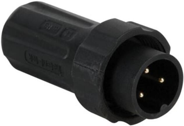 Velleman WATERDICHTE MANNELIJKE MULTIPIN CONNECTOR 3 PENNEN