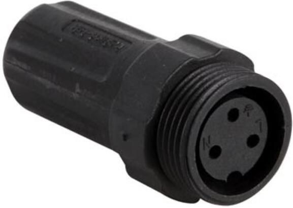 Velleman WATERDICHTE VROUWELIJKE MULTIPIN CONNECTOR 3 PENNEN