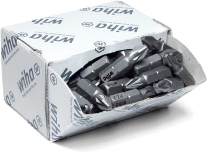 Velleman Wiha Bitset Standard 25 mm Phillips (PH2) 50-delig 1 4"in grootverpakking (08048)