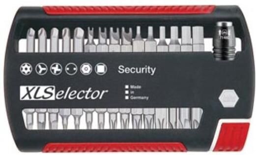 Velleman Wiha Bitset XLSelector Security Standard 25 mm assorti 31-delig 1 4"(29416)