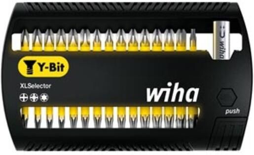 Velleman Wiha Bitset XLSelector Y-bit 25 mm Phillips Pozidriv TORX 31-delig 1 4"(41832)