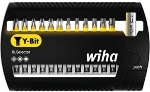 Velleman Wiha Bitset XLSelector Y-bit 50 mm Phillips Pozidriv TORX 13-delig 1 4"(41834)