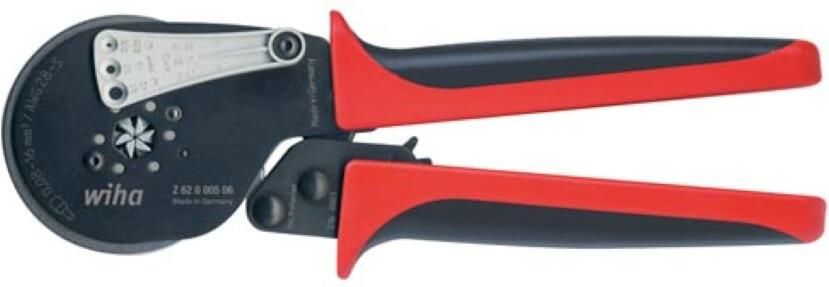 Velleman Wiha Krimpgereedschap automatisch voor adereindhulzen zeskantpersing (41246) 210 mm