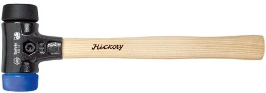 Velleman Wiha Kunststof hamer Safety zacht middelzacht met hickorysteel rond-slagkop (26649) 30 mm