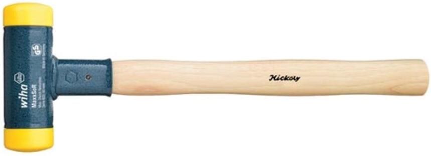 Velleman Wiha Kunststof hamer terugslagloos met hickorysteel rond-slagkop (02097) 50 mm