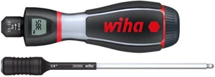 Velleman Wiha Momentschroevendraaier iTorque met digitale schaalverdeling (36888) 1 0-5 0 Nm 9-44 in.Ibs 4 mm