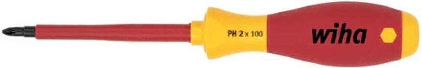 Velleman Wiha Schroevendraaier SoftFinish electric Phillips (00850) PH4 x 200 mm