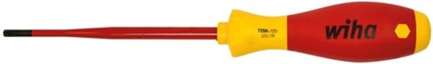 Velleman Wiha Schroevendraaier SoftFinish electric slimFix TORX Tamper Resistant (met boring) (41145) T27H x 125 mm