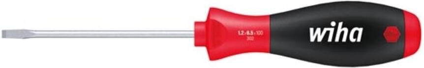 Velleman Wiha Schroevendraaier SoftFinish sleufkop met ronde schacht (00712) 12 0 mm x 250 mm