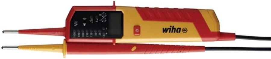 Velleman Wiha spanningszoeker en doorgangstester eMobility 12-1.000 VAC CAT IV (44319)