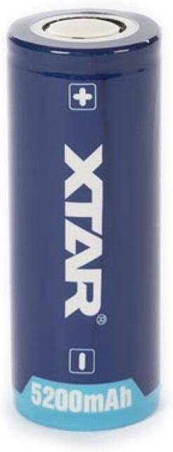 Velleman XTAR OPLAADBARE LITHIUM-ION BATTERIJ 3.6 V 5000 mAh 26650