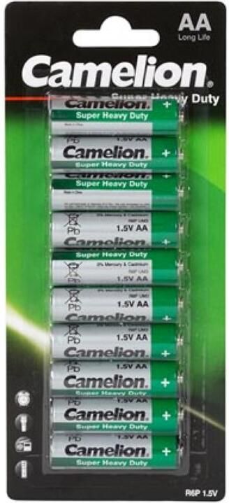 Velleman ZINK KOOLSTOF AA LR6 1.5V-960mAh (10st blister)