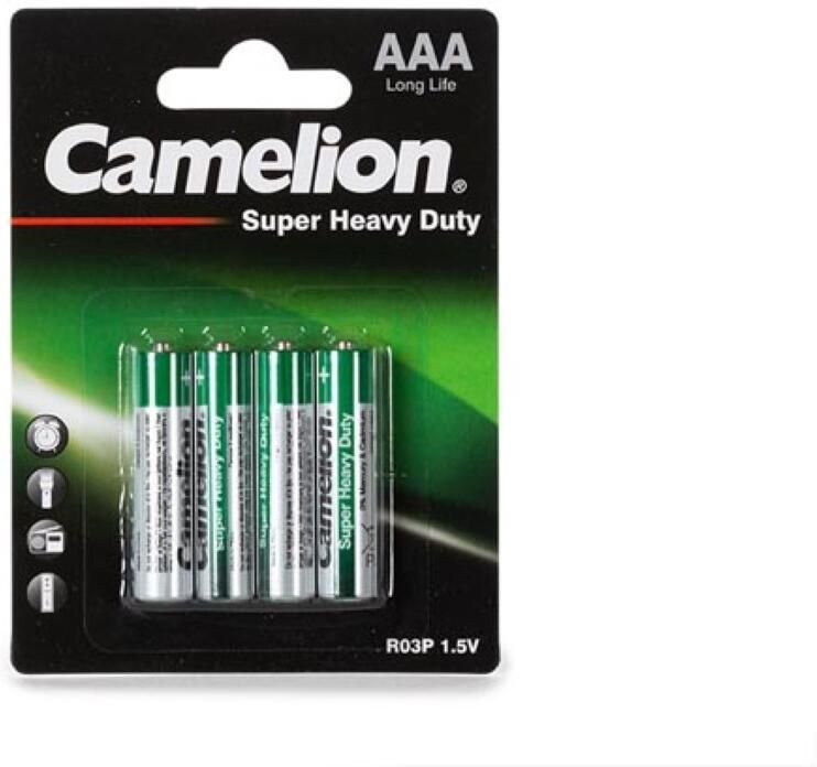 Velleman ZINK KOOLSTOF AAA R3 1.5V (4st bl)