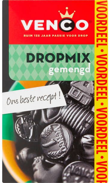 Venco Drop mix gemengd pak 475gr