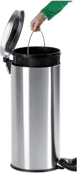 Vepa Bins Prullenbak pedaalemmer RVS mat rond 5 liter - Foto 2