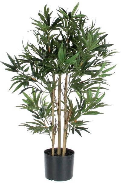 Mica Decorations Kunstplant Mica Bamboe in plastic pot 150x75cm