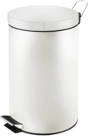 Vepa Bins Pedaalemmer 12 liter wit
