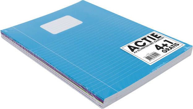 Soho Schrift Trend A4 lijn 80 pagina's 60gr pak Ã  5 stuks - Foto 2