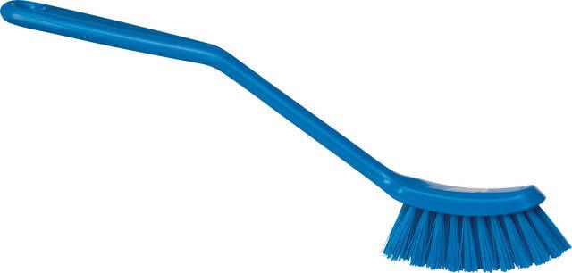 Vikan Afwasborstel smal 290mm blauw