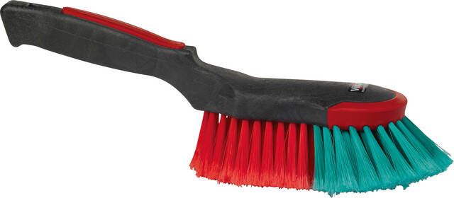 Vikan Handborstel ergo met rubber stootrand 32cm