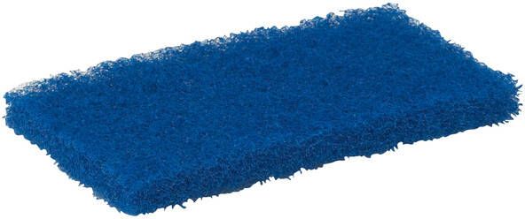 Vikan Schuurspons medium 125x245x23mm blauw nylon