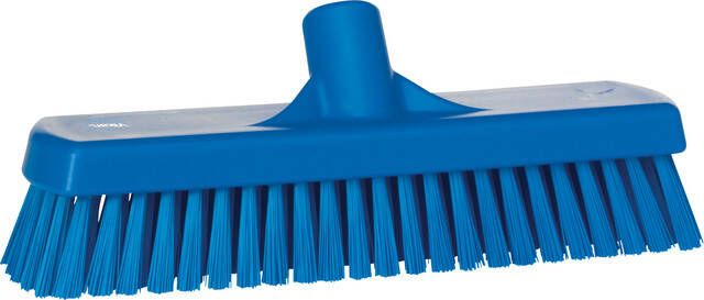 Vikan Vloerschrobber harde vezel 305mm blauw