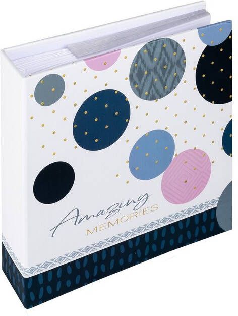 Walther design Fotoalbum Walther Amazing Memories 10x15cm 200 foto's blauw - Foto 2