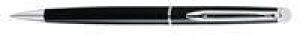 Waterman Balpen Hémisphère black lacquer CT medium