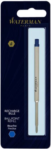 Waterman Balpenvulling fijn blauw blister Ã  1 stuk