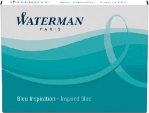 Waterman Inktpatroon internationaal zuidzee blauw