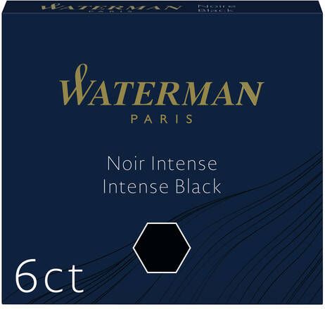 Waterman Inktpatroon internationaal zwart