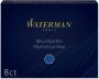 Waterman inktpatronen Standard blauw-zwart pak van 8 stuks - Thumbnail 1