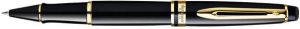 Waterman Rollerpen Expert black lacquer GT fijn