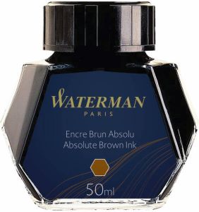 Waterman Vulpeninkt 50ml absoluut bruin