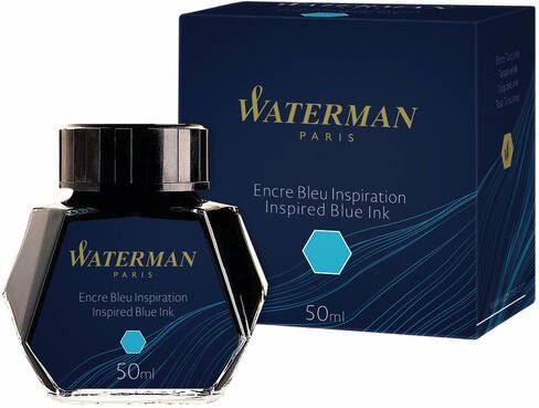 Waterman Vulpeninkt 50ml inspirerend blauw - Foto 3