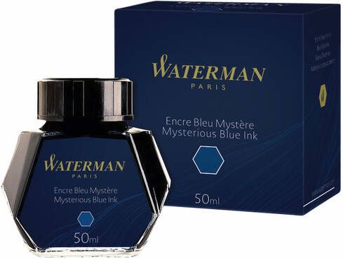 Waterman Vulpeninkt 50ml standaard blauw zwart - Foto 3