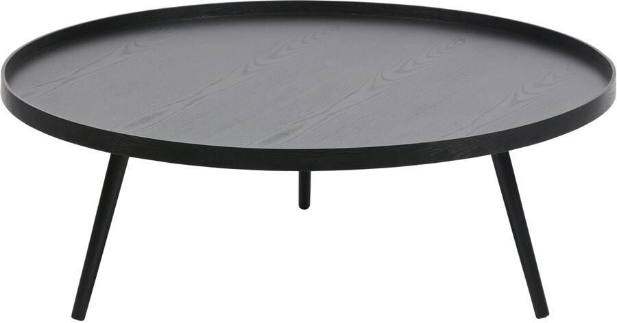 WOOOD Bijzettafel Mesa Xxl Hout Zwart 36Xo100