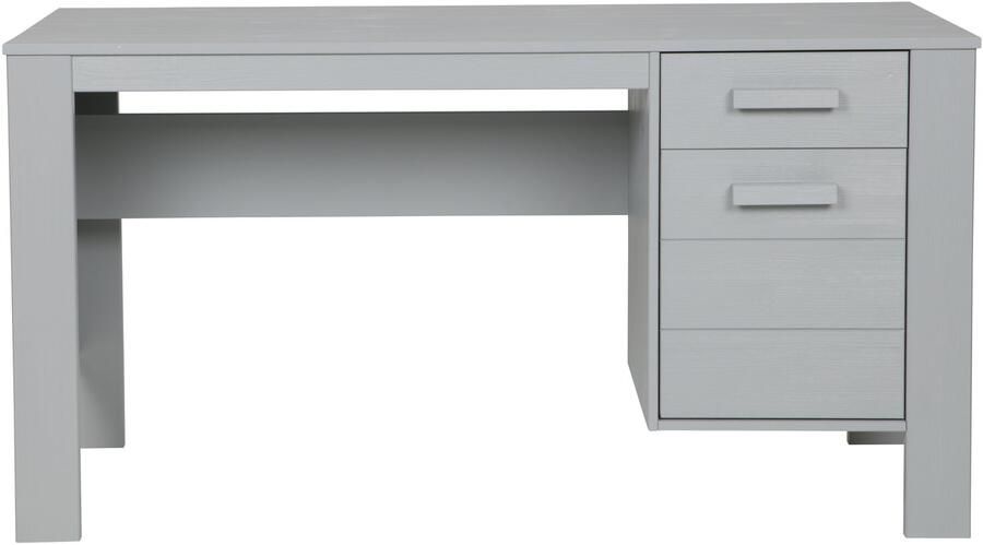 WOOOD Bureau Dennis Grenen Betongrijs Geborsteld [Fsc]