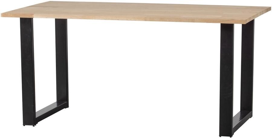 WOOOD Combi-Tablo: Eiken 180X90&U-Poot [Fsc]